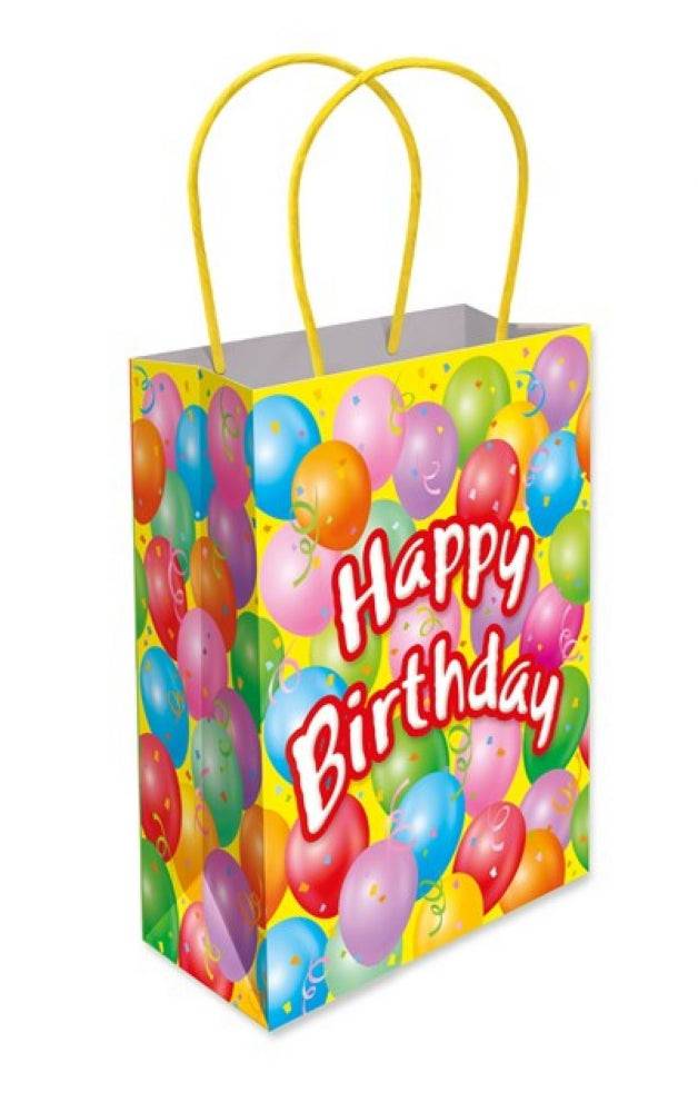 12 Happy Birthday Party Bags - Anilas UK
