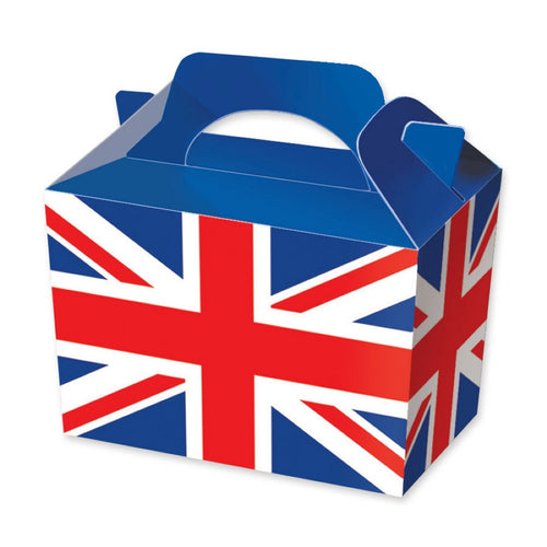 Union Jack Food Boxes (Pack of 12) - Anilas UK