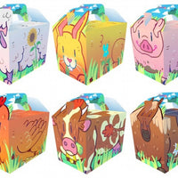 12 Farm Animal Food Boxes - Anilas UK