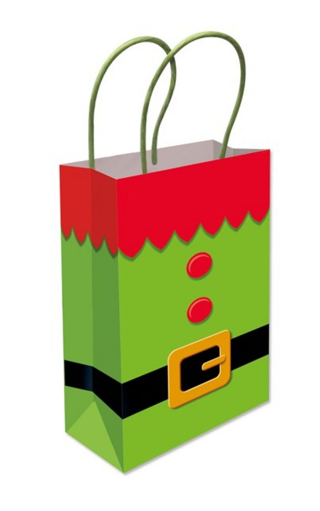 12 Christmas Elf Party Bags - Anilas UK