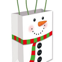 12 Christmas Snowman Party Bags - Anilas UK