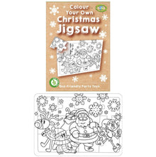 Mini Colour Your Own Christmas Jigsaw Puzzles - Anilas UK