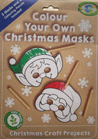 
              Colour Your Own Christmas Masks - Anilas UK
            