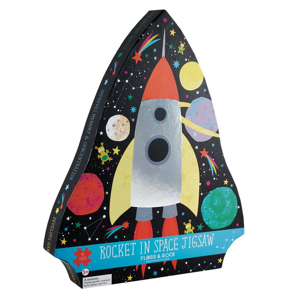Rocket in Space Jigsaw Puzzle - Anilas UK