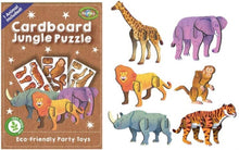 12 Mini Sustainable Cardboard Jungle 3D Puzzles - Anilas UK