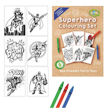 Sustainable Superhero Colouring Set - Anilas UK