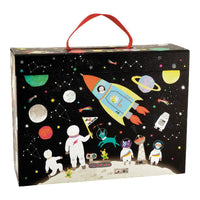 Space Playbox with Wooden Pieces - Anilas UK