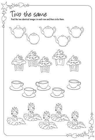 My Pretty Princess and Ballerina Activity Book - Anilas UK
