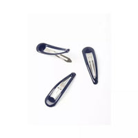 
              6 Navy Blue Hair Bendies Snap Clips Sleepies Hair Accessories -5cm - Anilas UK
            