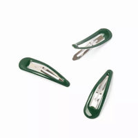 
              6 Bottle Green Hair Bendies Snap Clips Sleepies Hair Accessories -5cm - Anilas UK
            