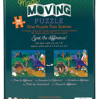 Dinosaur 50 Piece Magic Moving Puzzle - Anilas UK