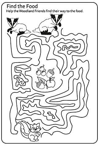 My Woodland Friends Activity Book - Anilas UK