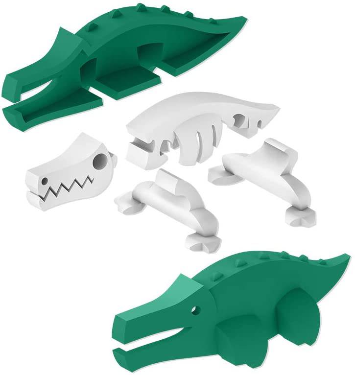 Halftoys Animals Series Crocodile 3D Jigsaw Puzzle / Toy - Anilas UK