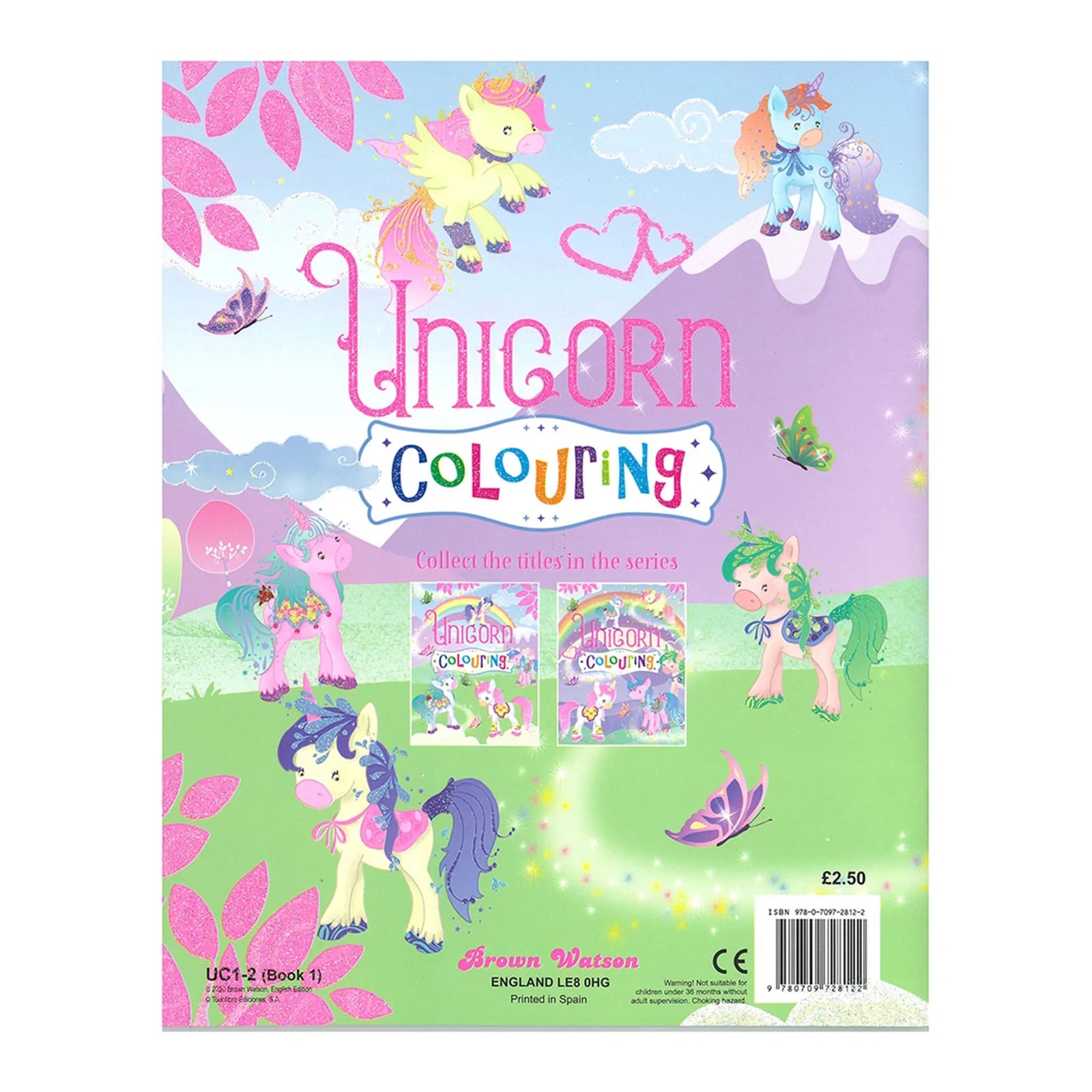 Unicorn Colouring Book - Anilas UK