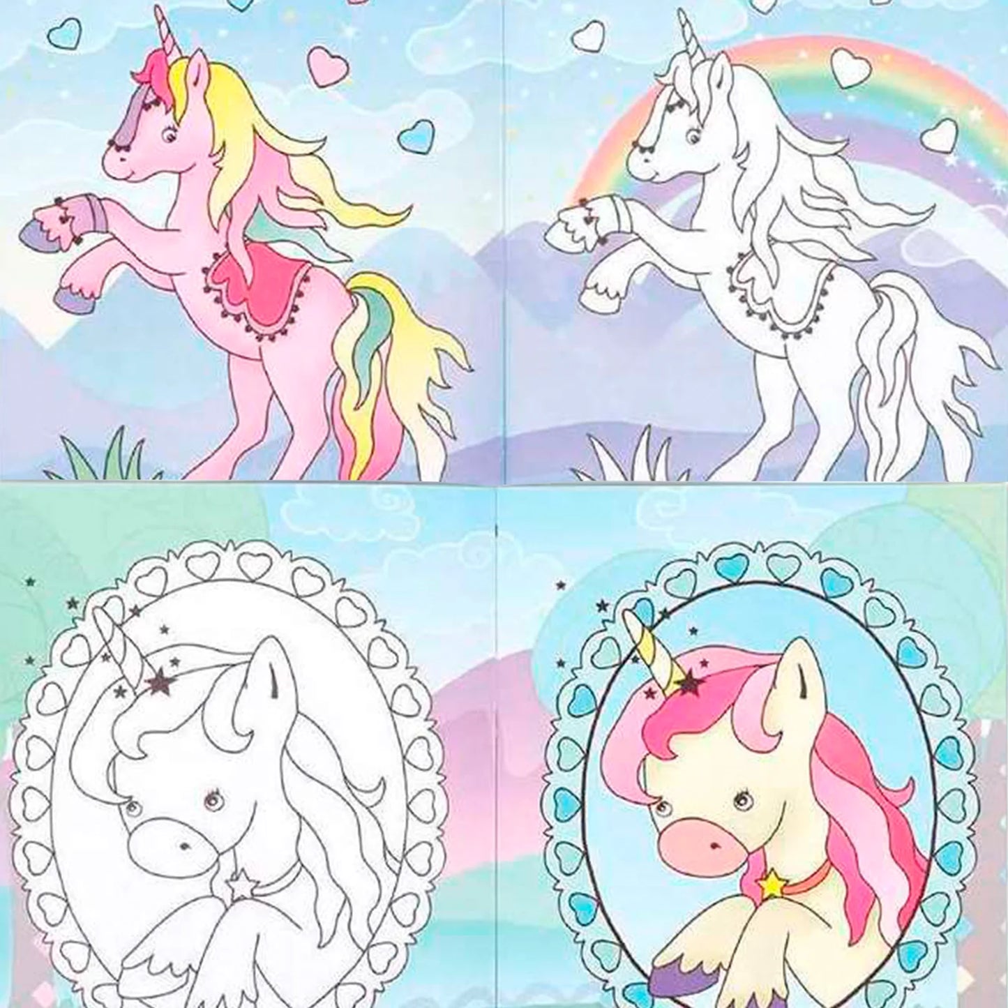 Unicorn Colouring Book - Anilas UK
