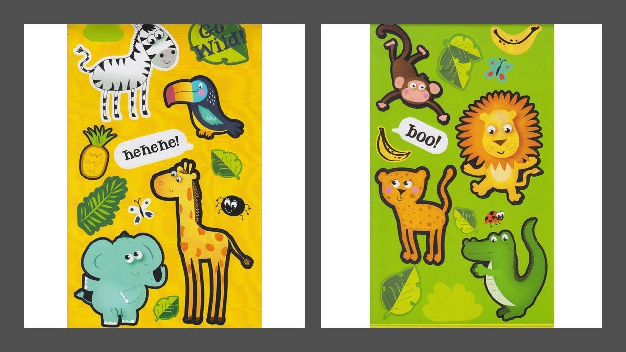 Jungle Sticker Book - Anilas UK