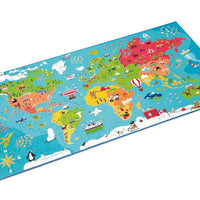 Scratch Puzzle XXL 150pcs – WORLD MAP - Anilas UK