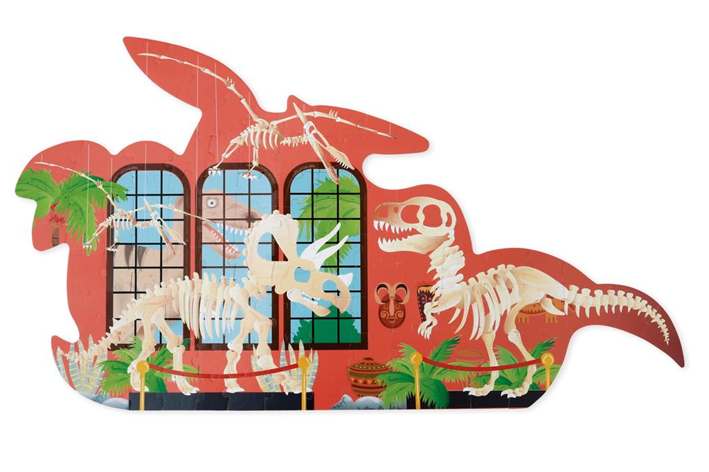 Scratch 2 Sided Puzzle 100pcs – DINO Skin & Bones - Anilas UK