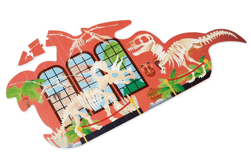 Scratch 2 Sided Puzzle 100pcs – DINO Skin & Bones - Anilas UK