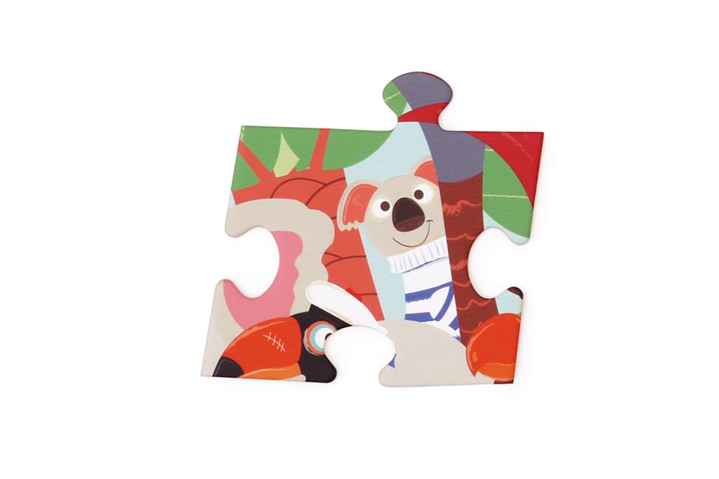 Scratch Contour Puzzle 40pcs – The Ark - Anilas UK