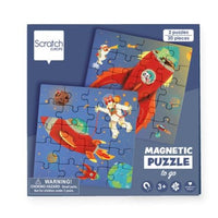Scratch Magnetic Puzzle Book – SPACE - Anilas UK