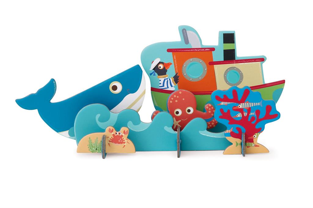 Copy of Scratch Play 3D 2 in 1 Ocean Puzzle - Anilas UK