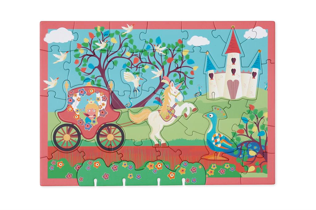 Scratch Play 3D 2 in 1 Princess & Unicorn Puzzle - Anilas UK