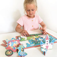 Scratch Play 3D 2 in 1 Princess & Unicorn Puzzle - Anilas UK