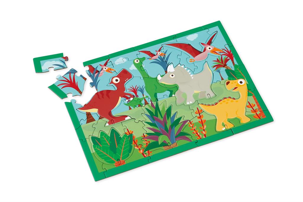 Scratch Play 3D 2 in 1 Dinosaur Puzzle - Anilas UK