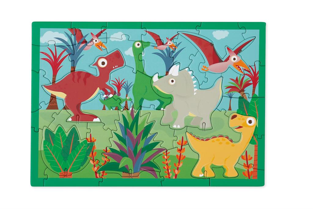 Scratch Play 3D 2 in 1 Dinosaur Puzzle - Anilas UK