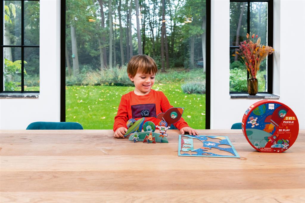 Scratch Play 3D 2 in 1 Space Puzzle - Anilas UK