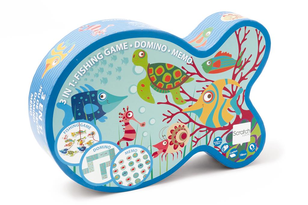 Scratch Game 3-in-1 Fishing Game - Anilas UK