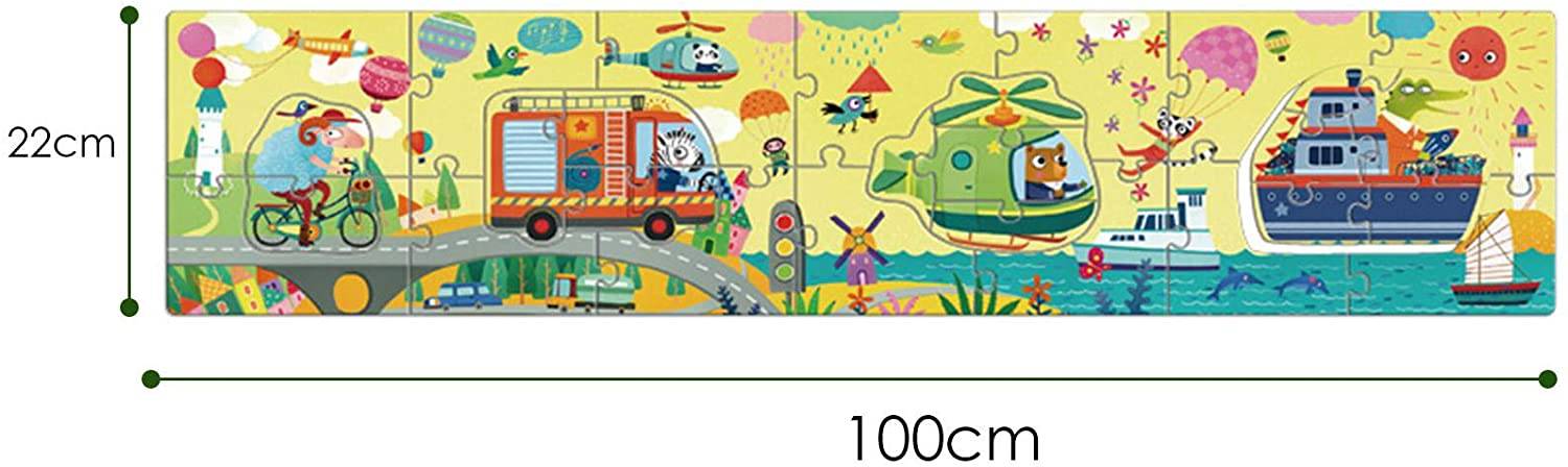 Mideer My Traffic Puzzle - Big Puzzles for Little Hands - Anilas UK
