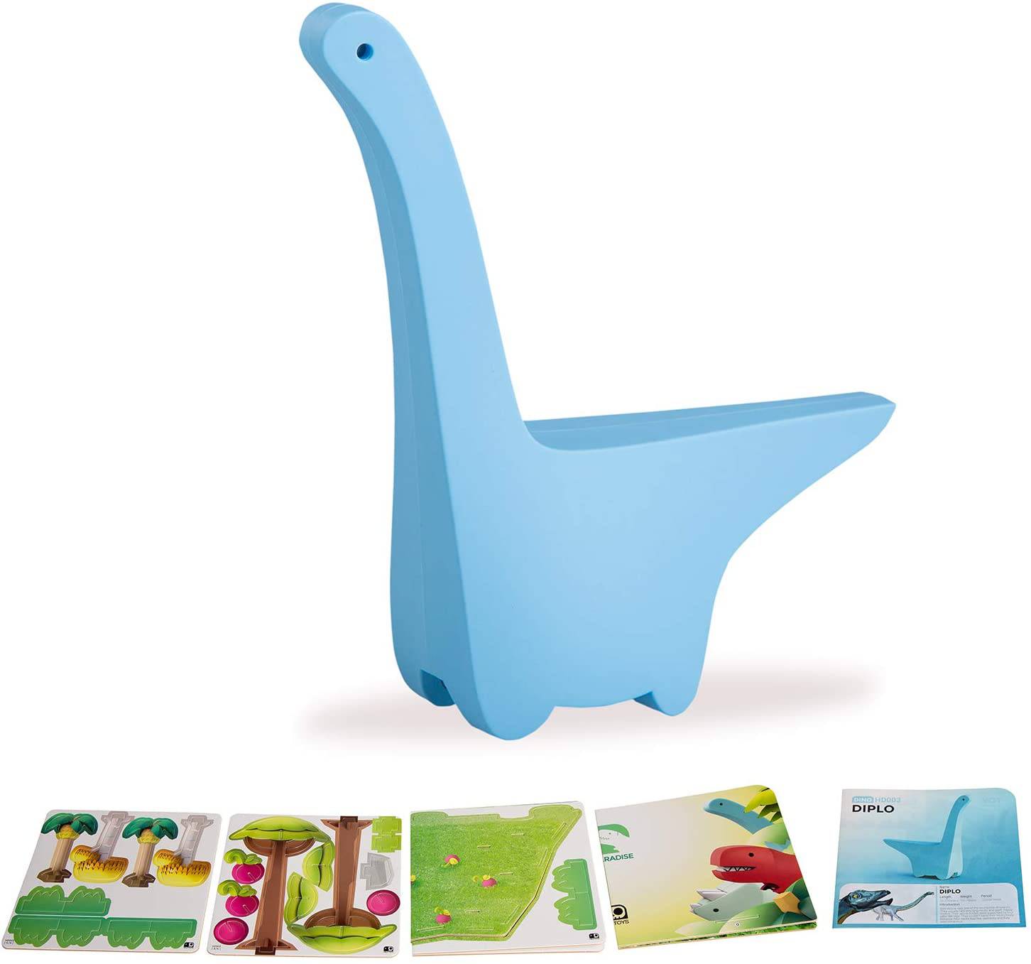Halftoys Dino Series Diplodocus 3D Jigsaw Puzzle / Toy - Anilas UK