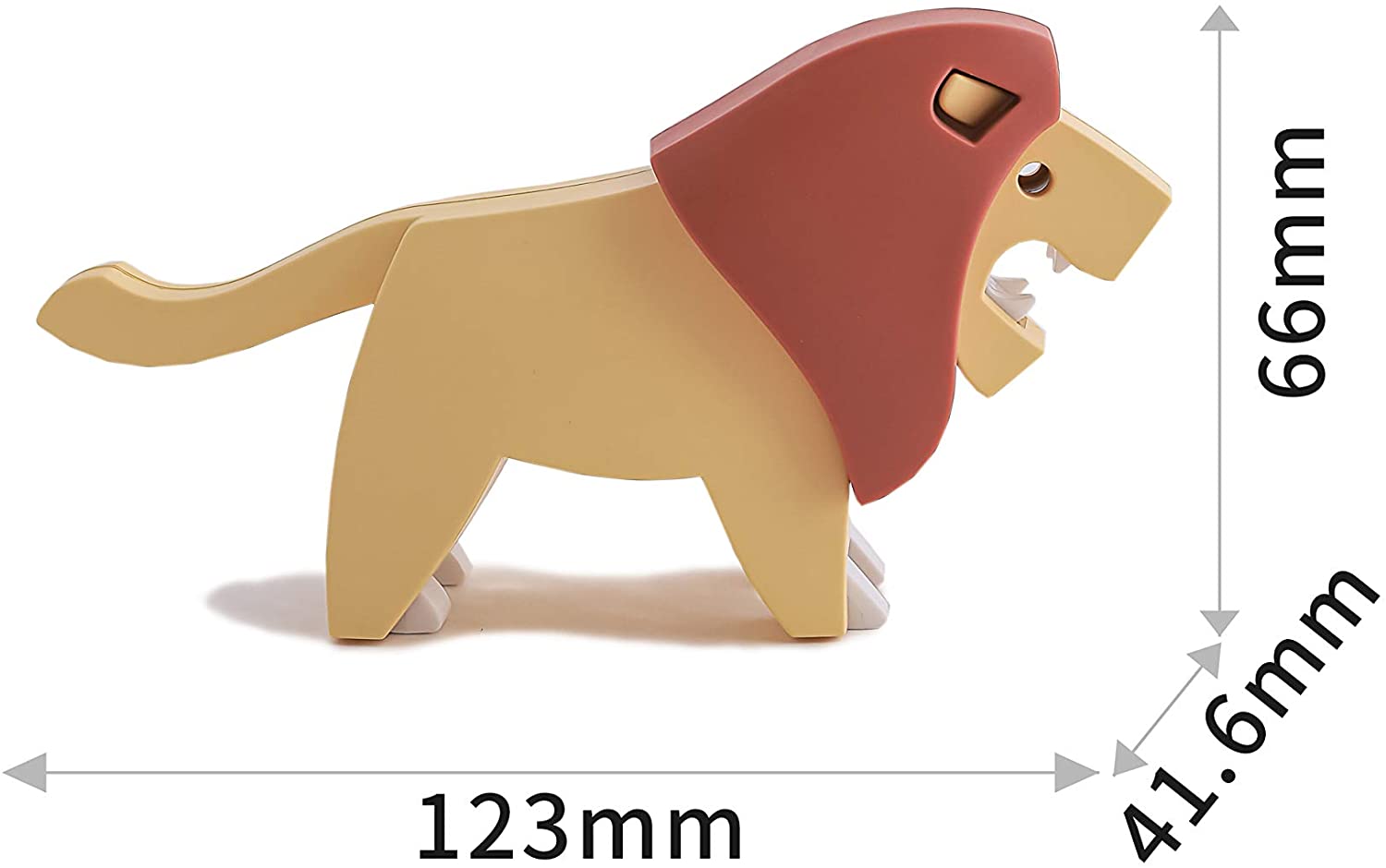 Halftoys Animals Series Lion 3D Jigsaw Puzzle / Toy - Anilas UK