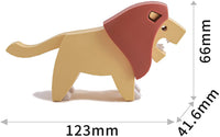 
              Halftoys Animals Series Lion 3D Jigsaw Puzzle / Toy - Anilas UK
            