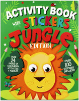 
              Jungle Sticker Activity Book - Anilas UK
            