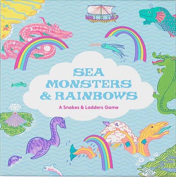 Sea Monsters & Rainbows : A Snakes & Ladders Game - Anilas UK