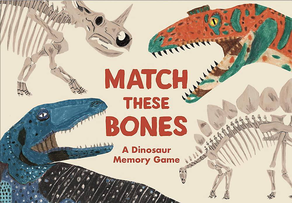 Match these Bones : A Dinosaur Memory Game - Anilas UK