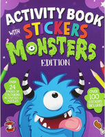 
              Monster Sticker Activity Book - Anilas UK
            
