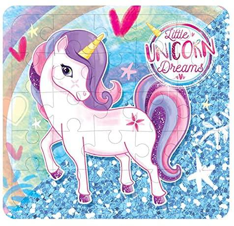 12 Mini Unicorn Themed Jigsaw Puzzles - Anilas UK