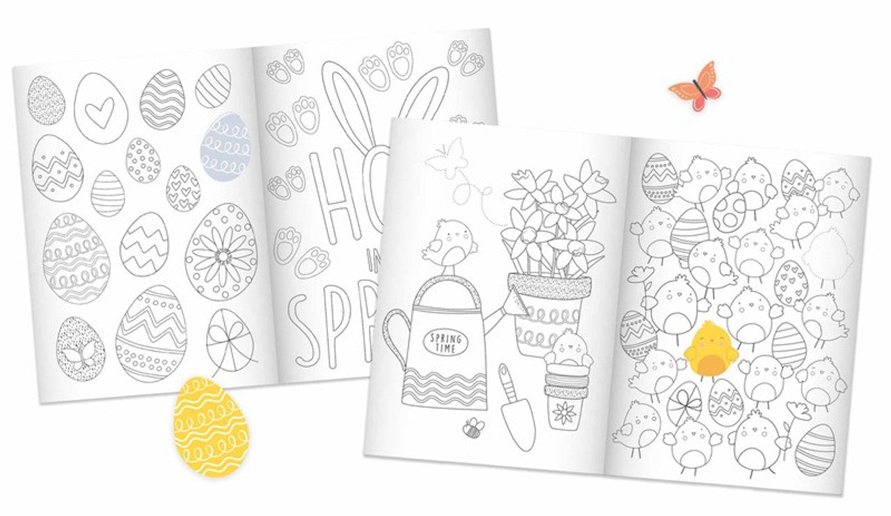 Easter Colouring & Sticker Book - Anilas UK