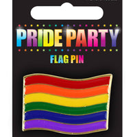 Rainbow Pride Flag Metal Pin Badge - Lapel Pin - Anilas UK