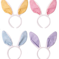 Easter Bunny Ears Headbands Set (Soft Fabric) - Anilas UK