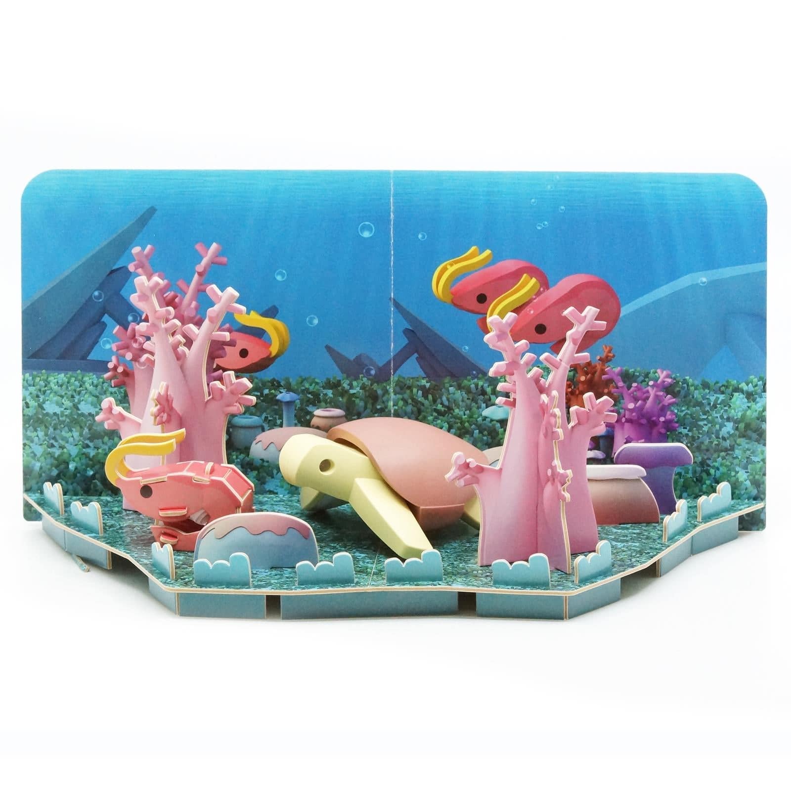 Halftoys Ocean Series Green Turtle 3D Jigsaw Puzzle / Toy - Anilas UK