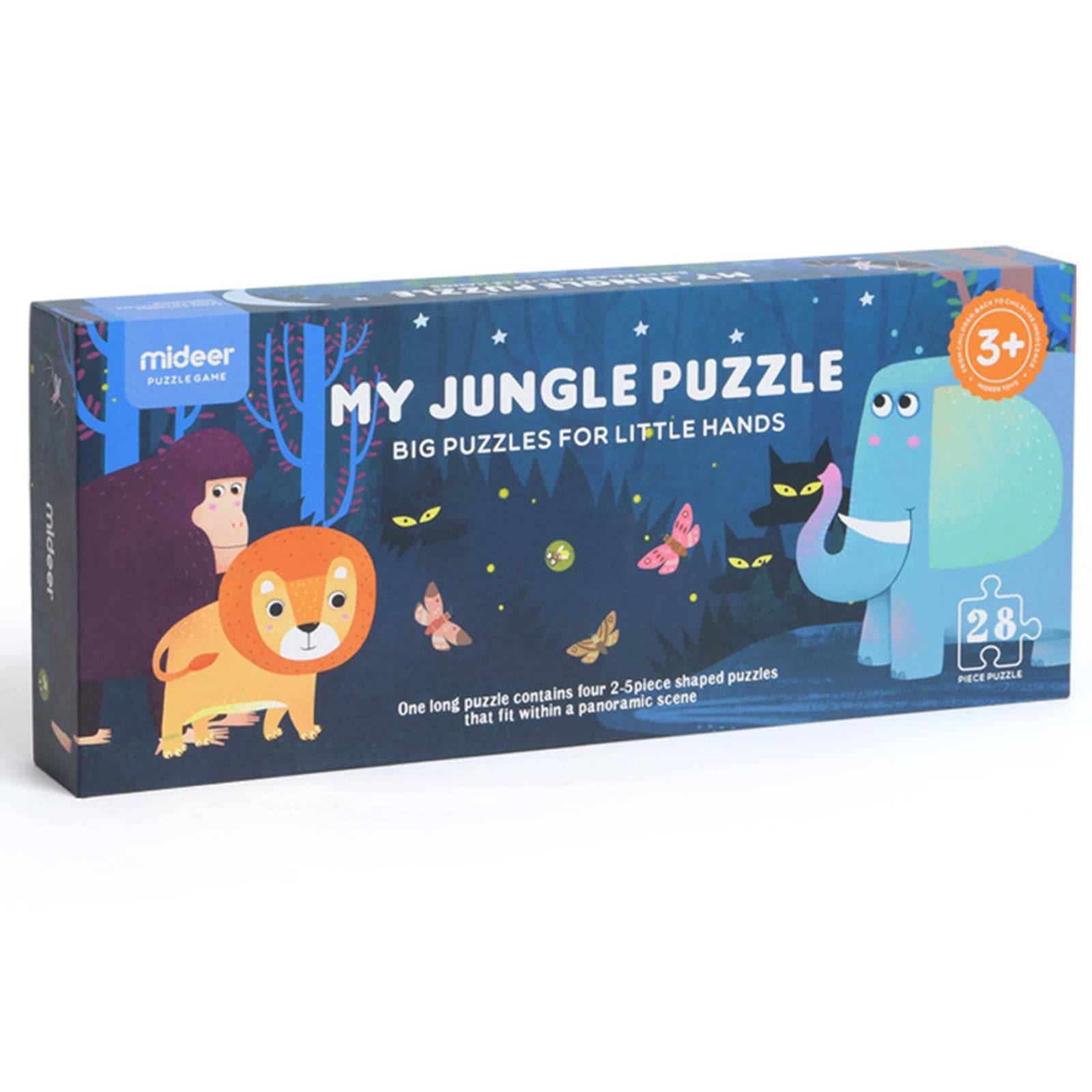 Mideer My Jungle Puzzle - Big Puzzles for Little Hands - Anilas UK
