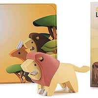 Halftoys Animals Series Lion 3D Jigsaw Puzzle / Toy - Anilas UK