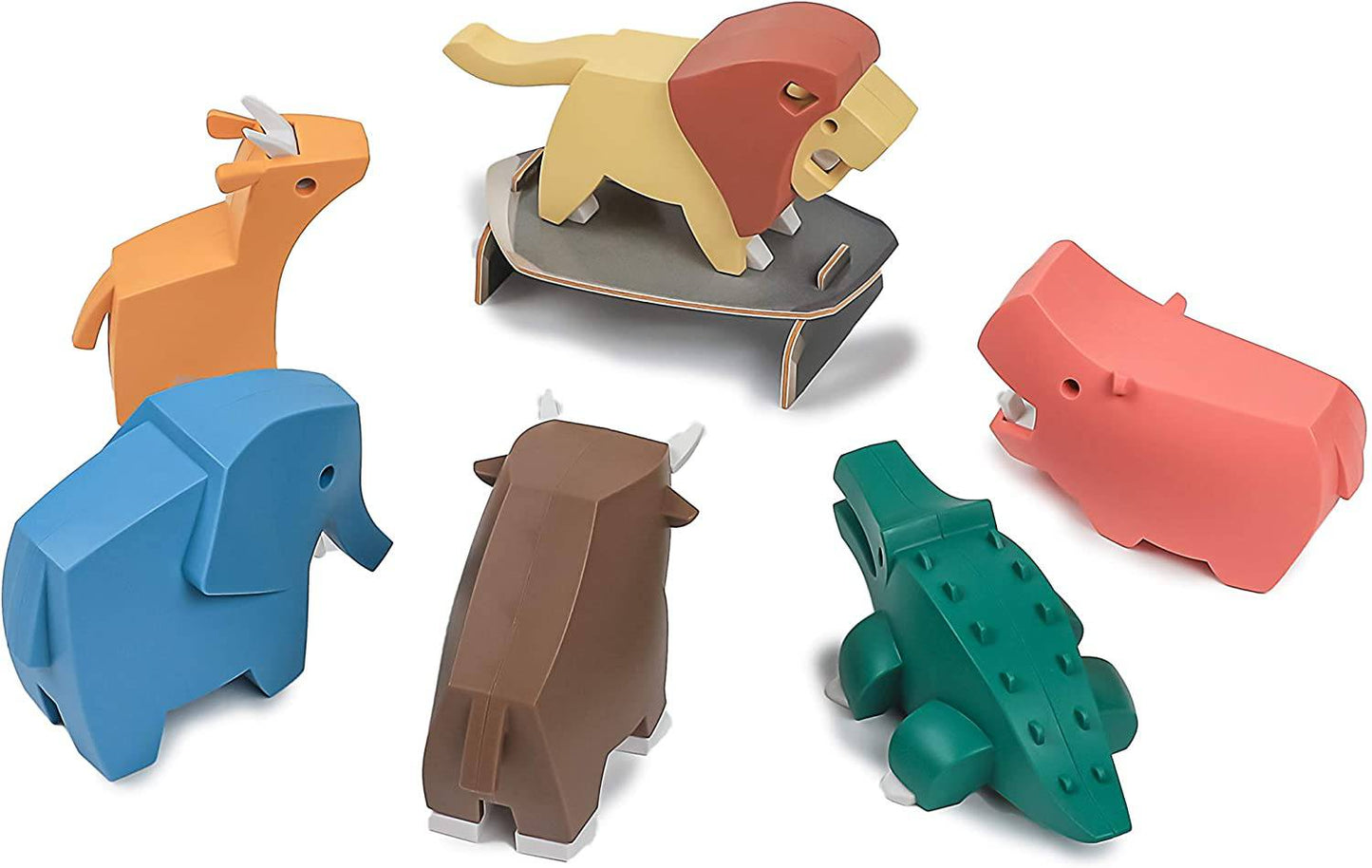 Halftoys Animals Series Lion 3D Jigsaw Puzzle / Toy - Anilas UK