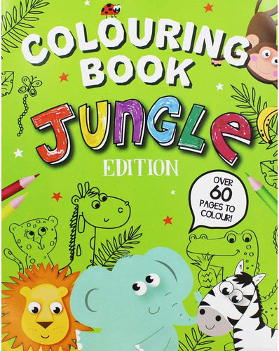 Jungle Colouring Book - Anilas UK