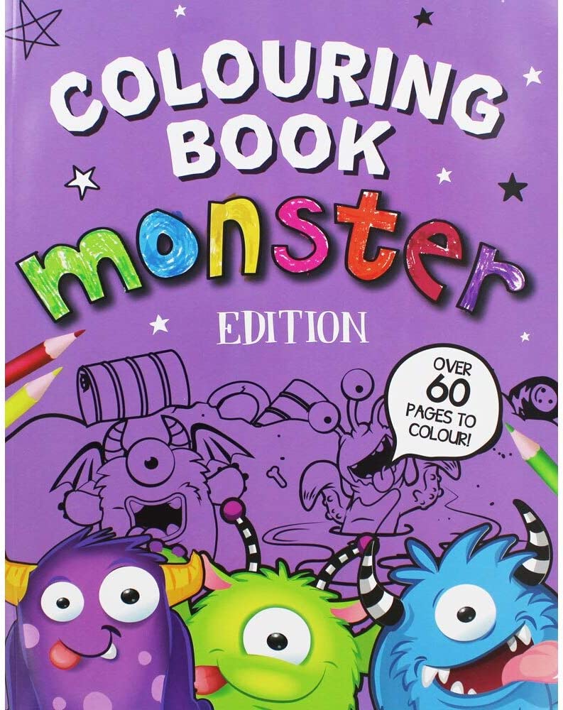 Monster Colouring Book - Anilas UK